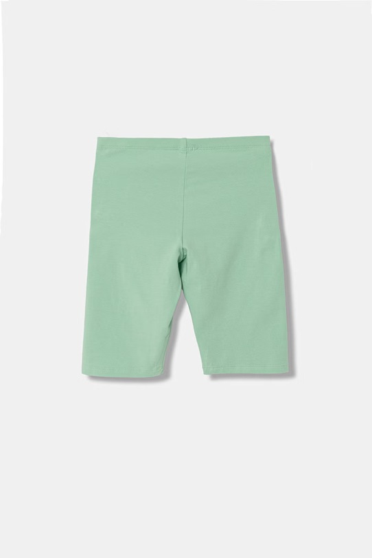 United Colors of Benetton biker shorts pentru copii, din bumbac cu elastan 3MT1C901D.G.season.PPY2 verde SS26