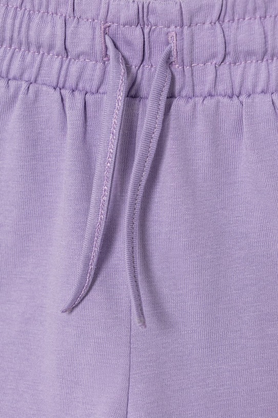 DÍVKA United Colors of Benetton teplákové šortky dětské bavlněné 3BL0G901T.P.season.PPY2 fialová