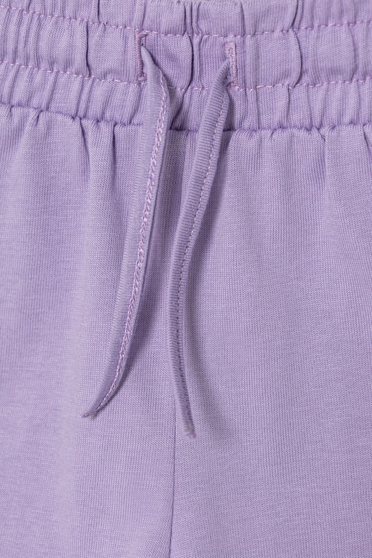 DÍVKA United Colors of Benetton teplákové šortky dětské bavlněné 3BL0G901T.P.season.PPY2 fialová