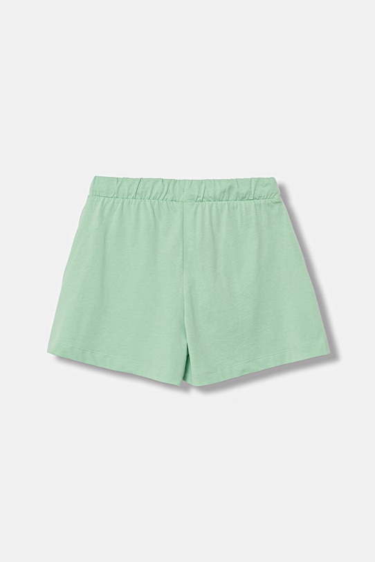 United Colors of Benetton teplákové šortky dětské bavlněné 3BL0C903I.G.season.PPY2 zelená SS26