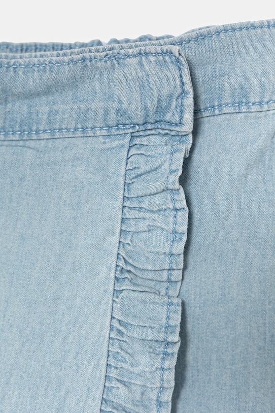 Dievča United Colors of Benetton Culottes detské rifľové 4DHJG903O.P.seasonal modrá