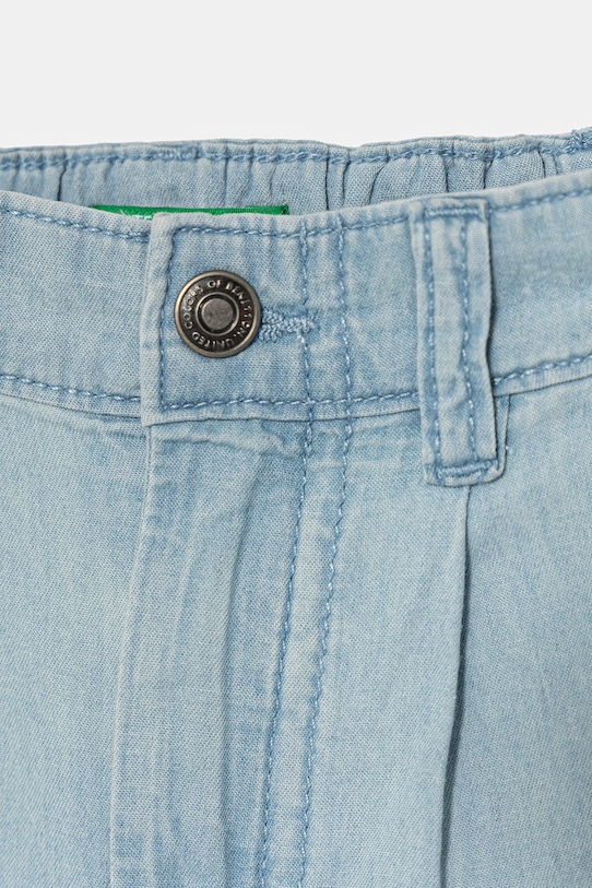 DÍVKA United Colors of Benetton šortky dětské džínové 4DHJG903G.P.seasonal modrá