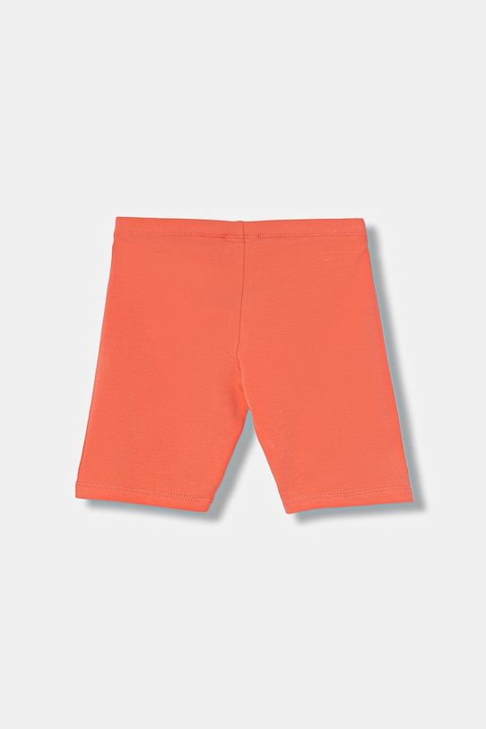 United Colors of Benetton șorturi biker pentru copii din bumbac cu elastan 3MT1G900R.P.season.PPY2 portocaliu SS26