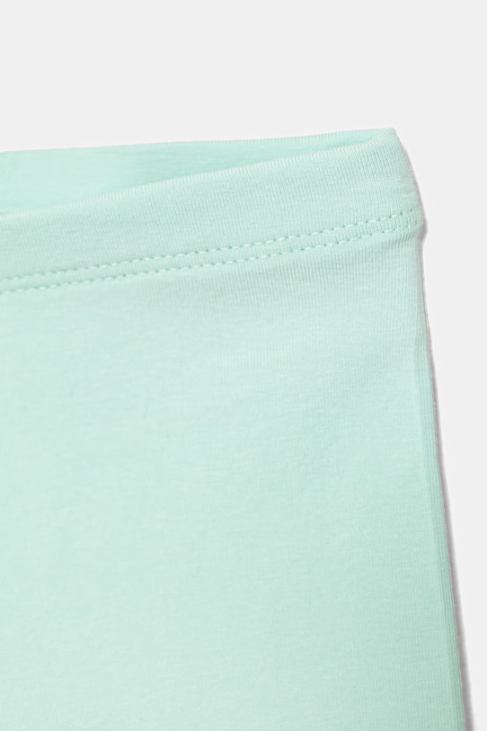 Fete United Colors of Benetton biker shorts pentru copii, din bumbac cu elastan 3MT1G900R.P.season.PPY2 turcoaz