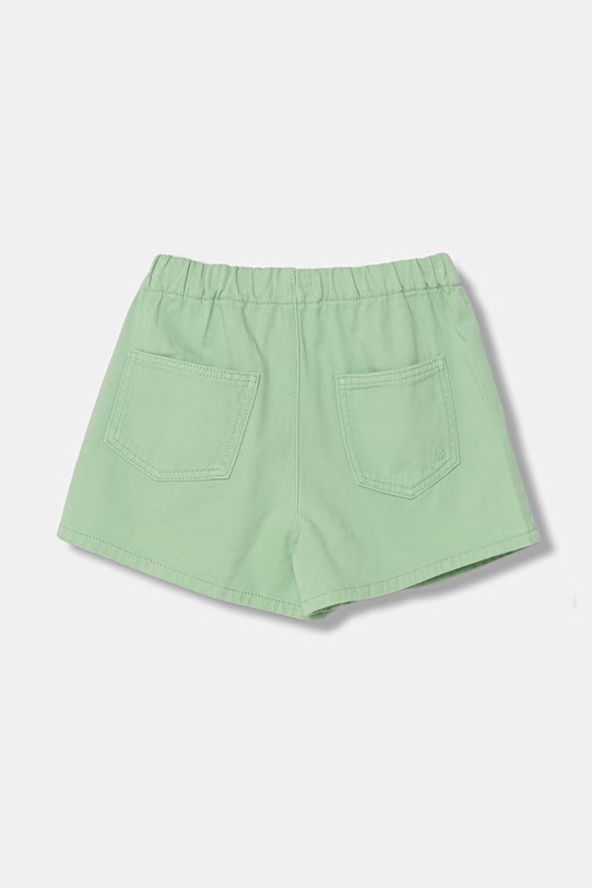 United Colors of Benetton šortky dětské džínové 4PYAC904Y.G.seasonal zelená SS26