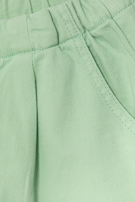 DÍVKA United Colors of Benetton šortky dětské džínové 4PYAC904Y.G.seasonal zelená