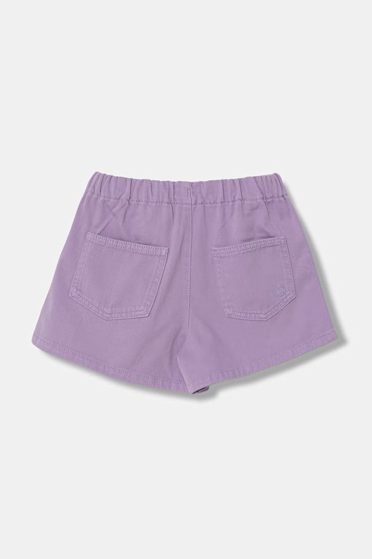 United Colors of Benetton šortky dětské džínové 4PYAC904Y.G.seasonal fialová SS26