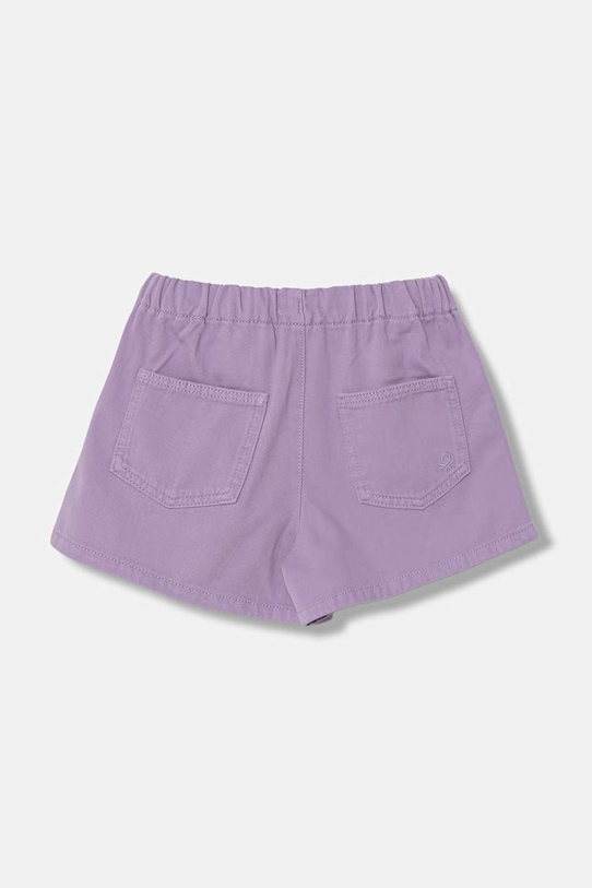 United Colors of Benetton šortky dětské džínové 4PYAC904Y.G.seasonal fialová SS26