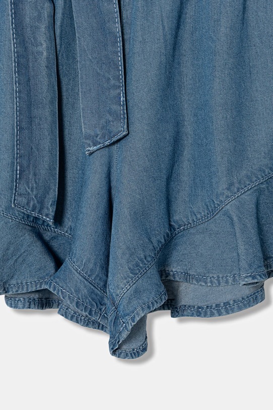 DÍVKA United Colors of Benetton šortky dětské z lyocellu 4FFKC904W.G.seasonal modrá