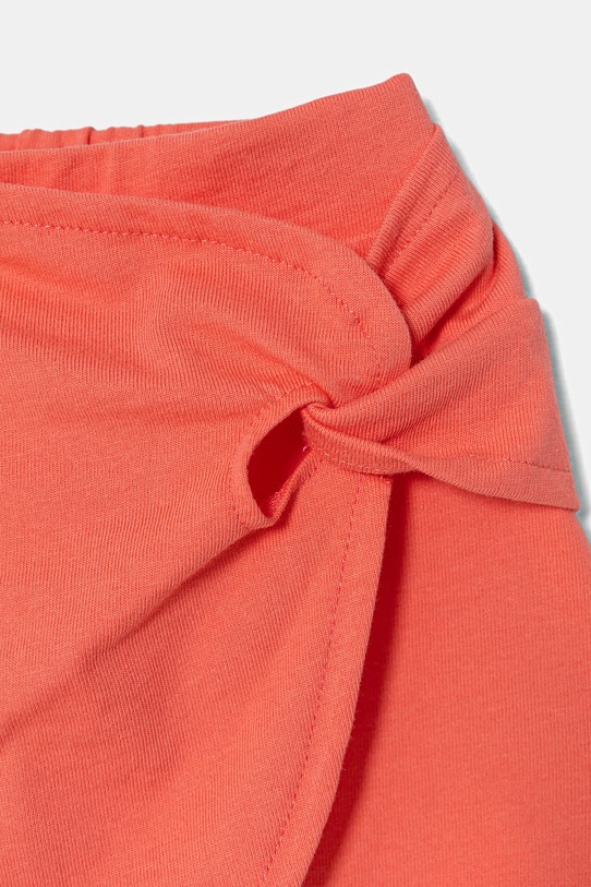 DÍVKA United Colors of Benetton teplákové šortky dětské bavlněné 3MI5G9028.P.seasonal oranžová