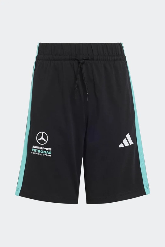adidas Performance pantaloni scurți din bumbac pentru copii MERCEDES casual negru KE5920