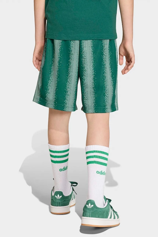 CHLAPEC Dětské kraťasy adidas Originals KE2758 zelená