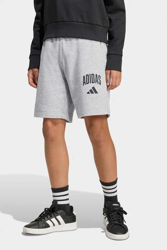 Otroške kratke hlače adidas siva KS5521