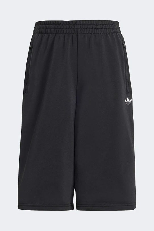 adidas Originals szorty bawełniane dziecięce KC8590 czarny SS26