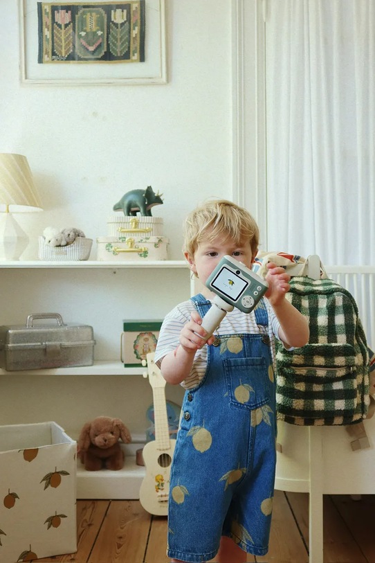 Konges Sløjd ogrodniczki jeansowe dziecięce MAGOT OVERALLS GOTS KS104972.PPY2