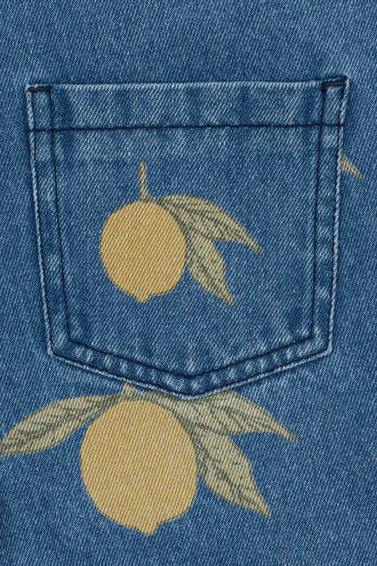 Konges Sløjd ogrodniczki jeansowe dziecięce MAGOT OVERALLS GOTS KS104972.PPY2