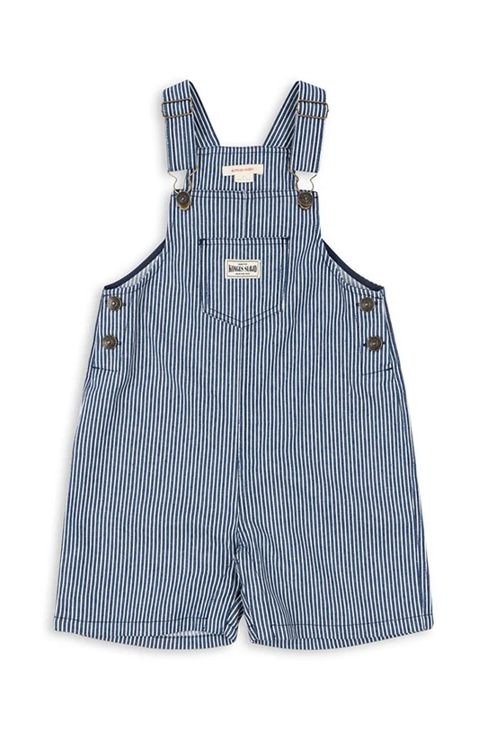 Konges Sløjd ogrodniczki dziecięce LUC OVERALLS GOTS wzorzyste niebieski KS104956.PPY2