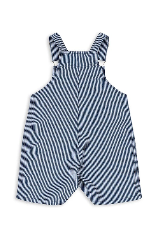 Detské nohavice na traky Konges Sløjd LUC OVERALLS GOTS KS104956.PPY2 modrá SS26