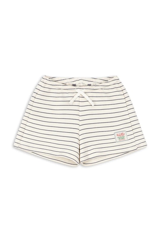 Παιδικό σορτς Konges Sløjd LOU SWEAT SHORTS OCS εμπριμέ μπεζ KS104944.PPY2