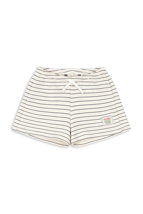 Παιδικό σορτς Konges Sløjd LOU SWEAT SHORTS OCS εμπριμέ μπεζ KS104944.PPY2