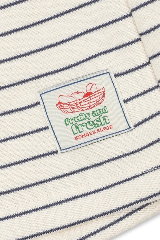 Παιδικό σορτς Konges Sløjd LOU SWEAT SHORTS OCS μπεζ KS104944.PPY2