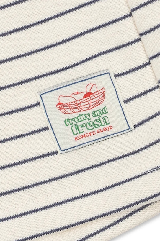 Παιδικό σορτς Konges Sløjd LOU SWEAT SHORTS OCS μπεζ KS104944.PPY2