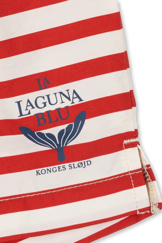 Chłopiec Konges Sløjd szorty kąpielowe dziecięce ASNOU SWIM SHORTS GRS KS104639.PPY2 czerwony