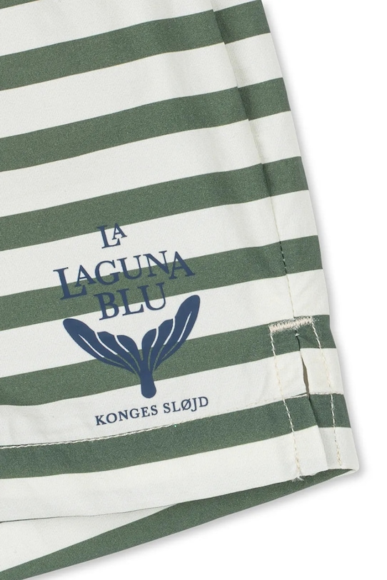 Chłopiec Konges Sløjd szorty kąpielowe dziecięce ASNOU SWIM SHORTS GRS KS104639.PPY2 zielony