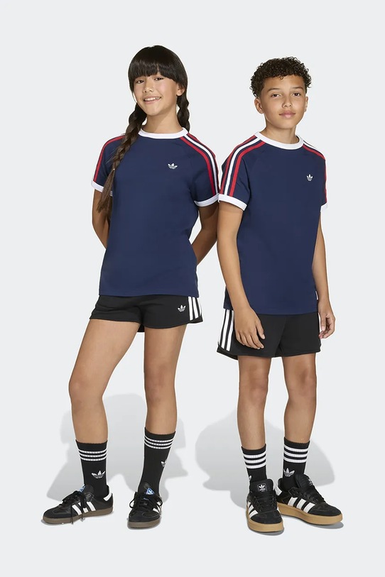 Adidas Originals šortky detské s bavlnou čierna KD1097