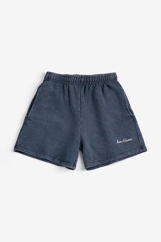 Bobo Choses shorts di lana bambino/a 126AC059 blu navy SS26