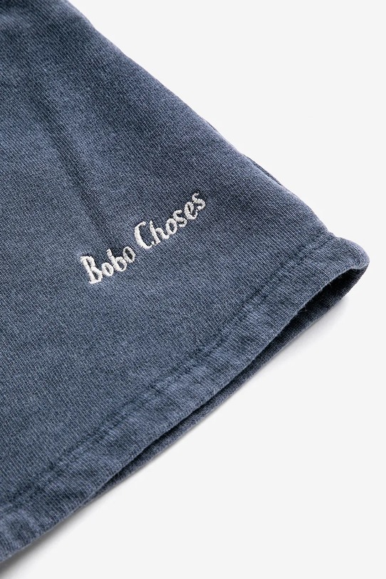 Bobo Choses szorty bawełniane dziecięce granatowy 126AC059
