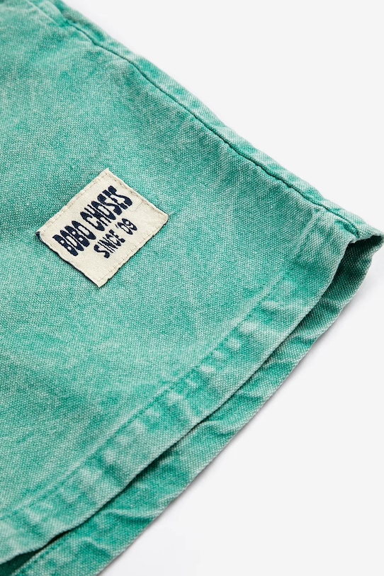 BIMBA Bobo Choses shorts di lana bambino/a Bobo Choses Since 09 126AC066 turchese