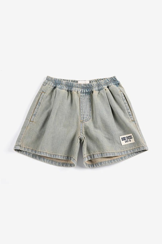 Bobo Choses szorty bawełniane dziecięce Bobo Choses Since 09 126AC073 niebieski SS26