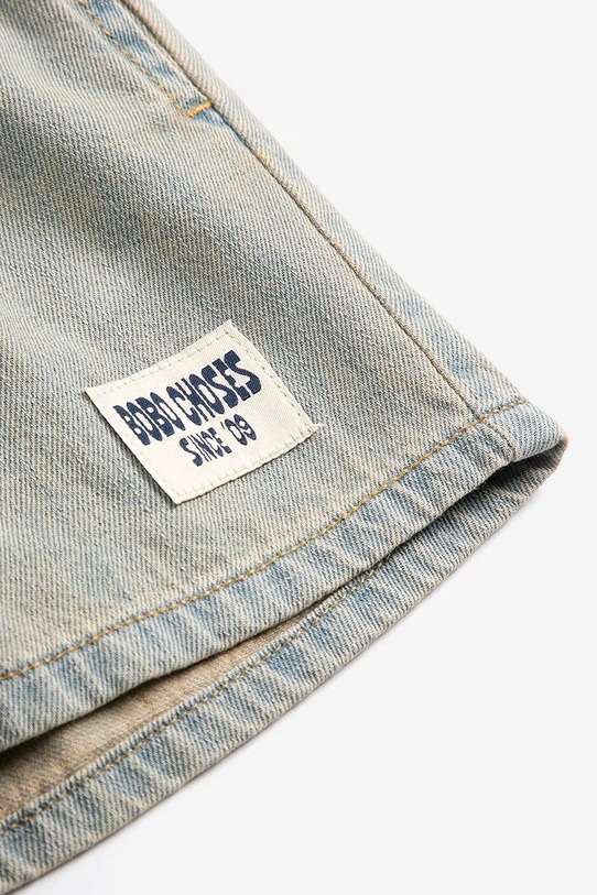 Chłopiec Bobo Choses szorty bawełniane dziecięce Bobo Choses Since 09 126AC073 niebieski