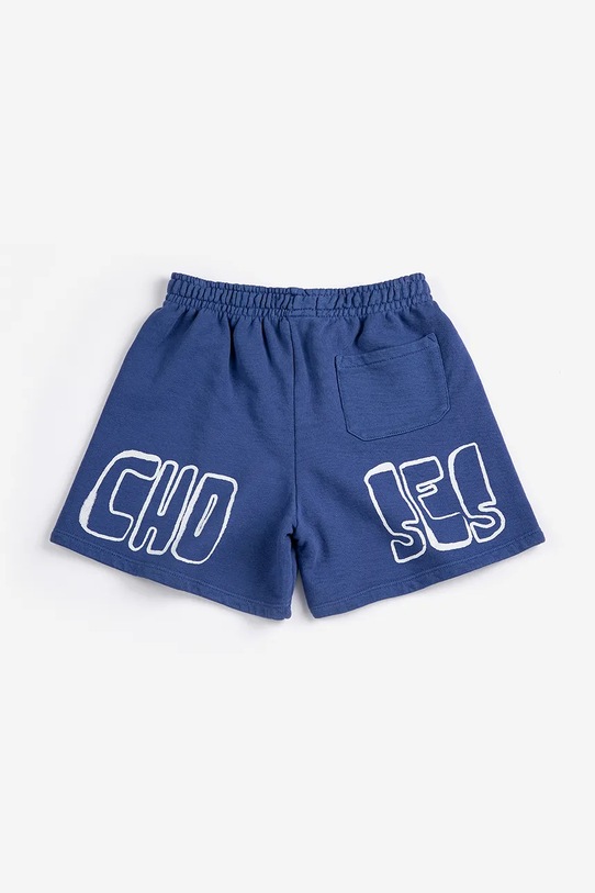 Chłopiec Bobo Choses szorty bawełniane dziecięce 126AC144 granatowy
