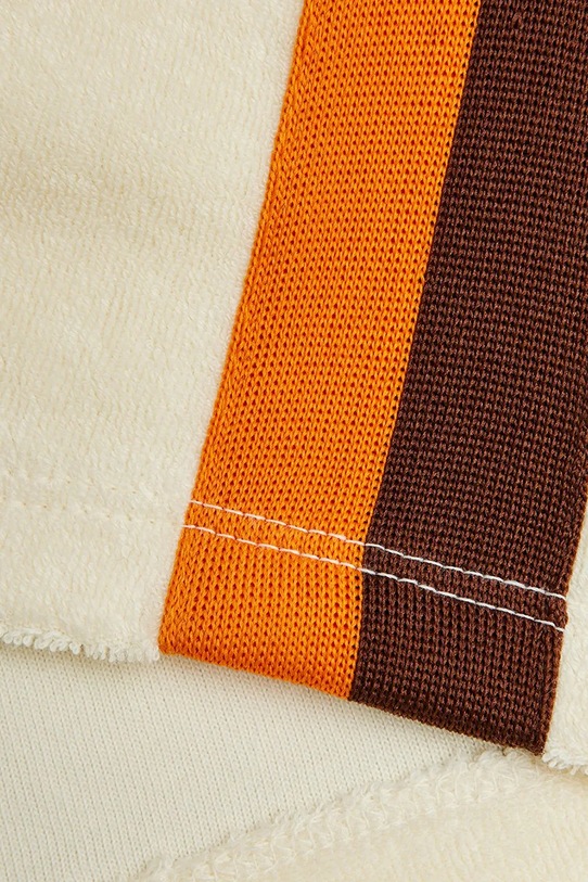 Mini Rodini szorty dziecięce bawełniane Alien City FC beżowy 26230116