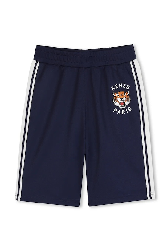 Detské krátke nohavice Kenzo Kids nášivka tmavomodrá K61695.114.150