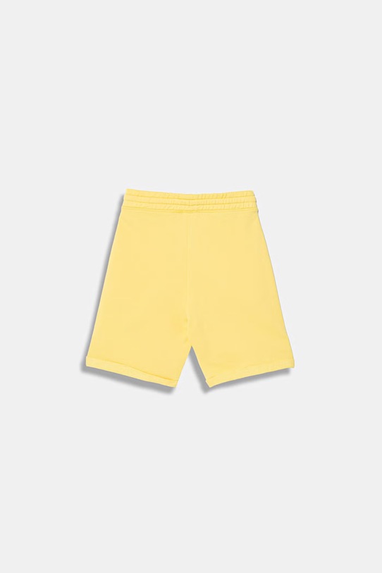United Colors of Benetton szorty dziecięce bawełniane 3J68C901G.G.Stagionale żółty SS26