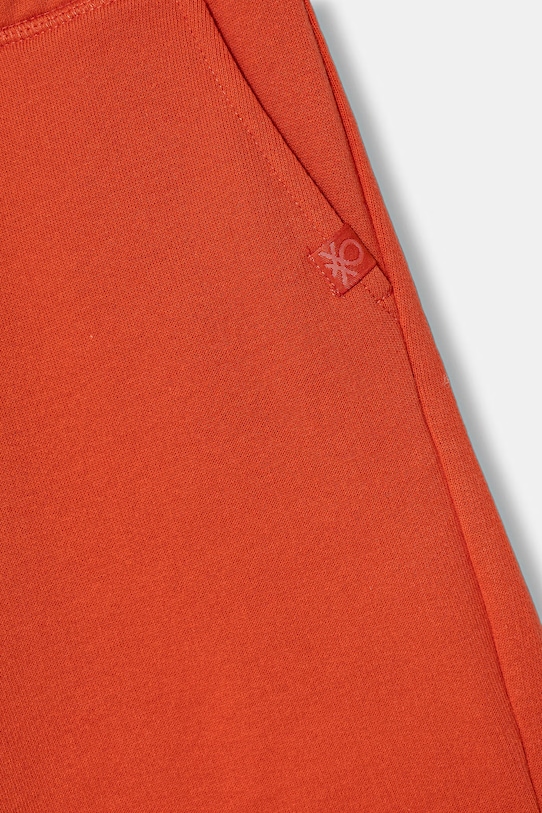 Chłopiec United Colors of Benetton szorty dziecięce bawełniane 3J68C901G.G.Stagionale pomarańczowy