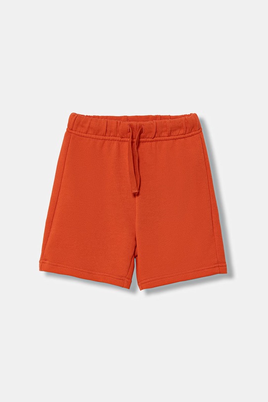 United Colors of Benetton szorty dziecięce bawełniane pomarańczowy 3J70G900P.P.Stagionale