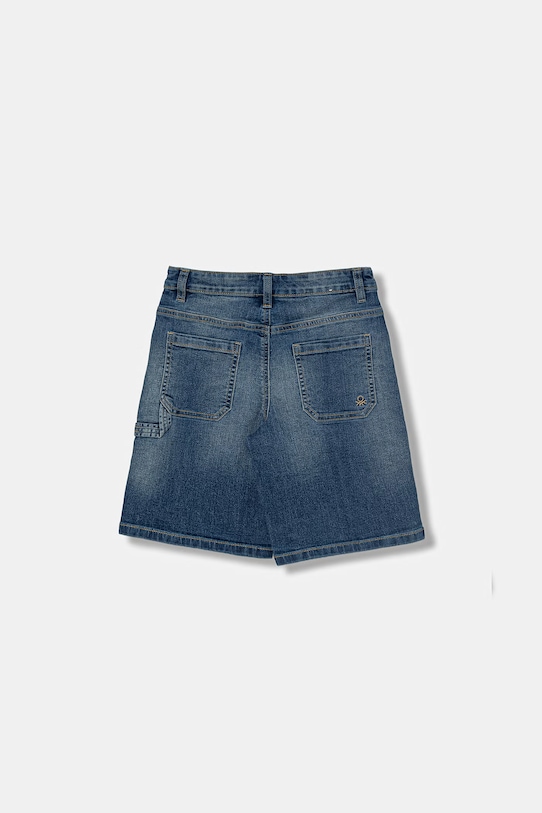 United Colors of Benetton šortky detské rifľové 4PORC903I.G.Riproposto tmavomodrá SS26