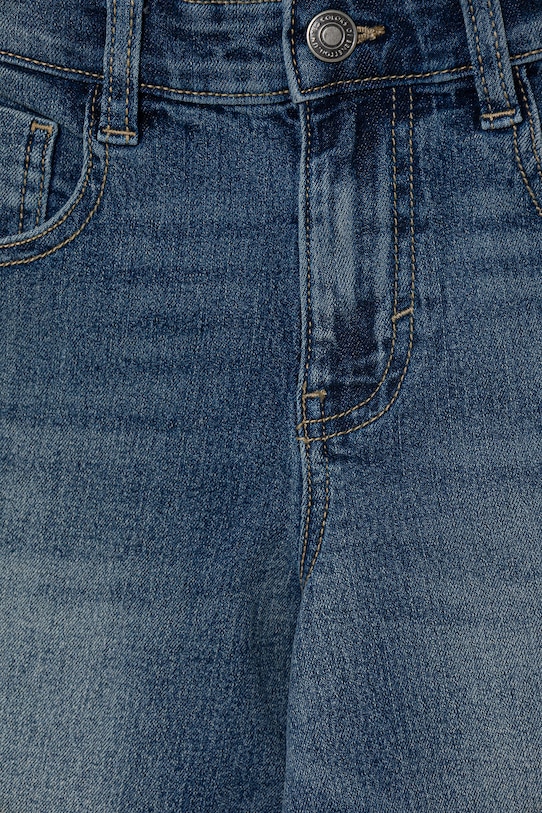 Chlapec United Colors of Benetton šortky detské rifľové 4PORC903I.G.Riproposto tmavomodrá