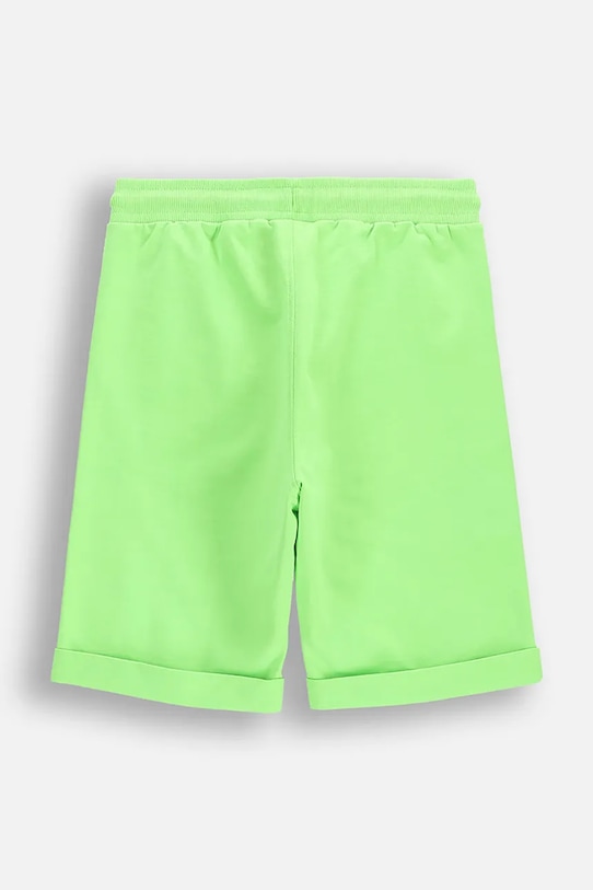 Coccodrillo sportske kratke hlače za djecu s pamukom WC6120501VBB zelena SS26