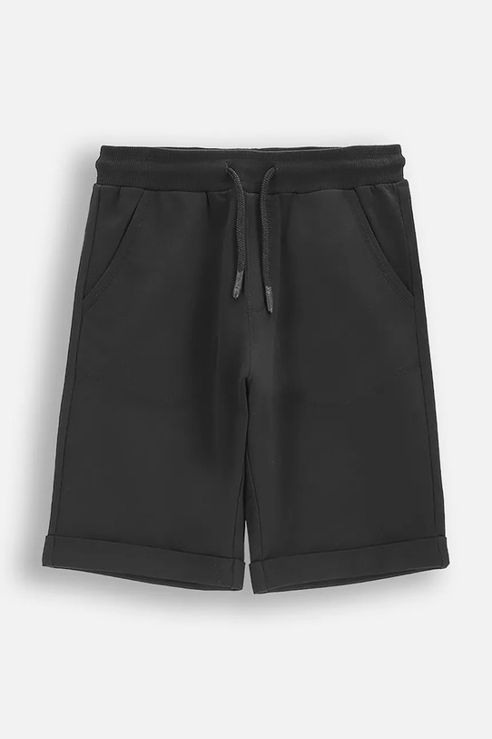 Coccodrillo Σορτς επίσημα παιδικά με βαμβάκι μαύρο WC6120501VBB