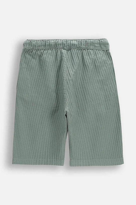 Coccodrillo kratke hlače otroške bombažne WC6119501TBJ zelena SS26