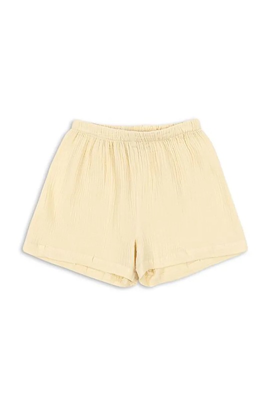 Konges Sløjd kratke hlače otroške bombažne COCO SHORTS GOTS KS105326.PPY2 bež SS26