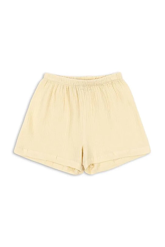 Konges Sløjd kratke hlače otroške bombažne COCO SHORTS GOTS KS105326.PPY2 bež SS26