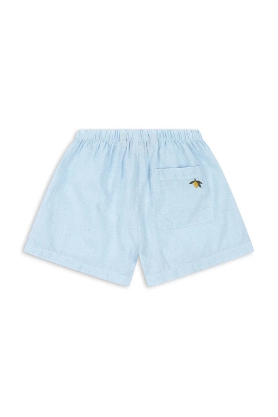 Konges Sløjd къс панталон за деца от памук FRAN SHORTS GOTS KS105389.PPY2 син SS26