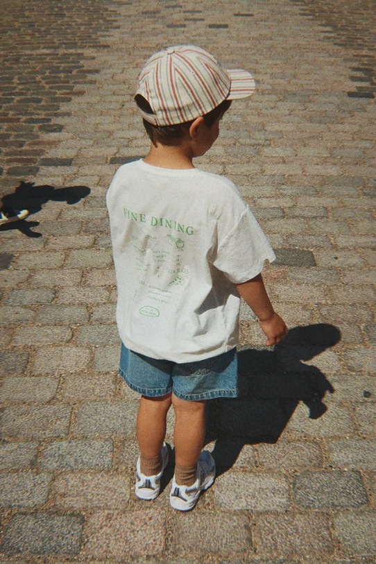 Konges Sløjd šortky dětské džínové MAGOT DENIM SHORTS GOTS KS105462.PPY2