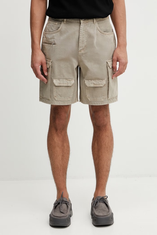 Represent LOADED CARGO шорти cargo бавовняні чоловічі бежевий MLM100486.25